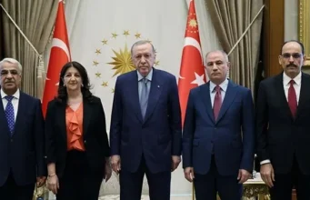 Cumhurbaşkanı Erdoğan ve Dem Parti heyetinin görüşmesi sona erdi