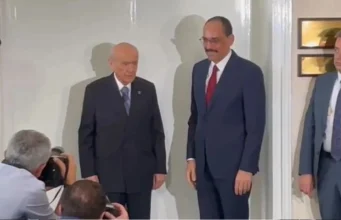 Kalın’dan Bahçeli’ye Terörsüz Türkiye ziyareti