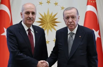 Erdoğan ve Kurtulmuş Beştepe’de bir araya geldi
