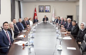 Bakan Tekin, Eğitim ve Öğretim Politikaları Kurulu üyeleriyle bir araya geldi