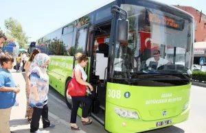 Adana’da toplu taşıma ücretlerine zam geldi