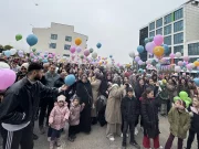 Malatya’da lösemi hastası çocuklar, balonlarla mutluluklarını paylaştı